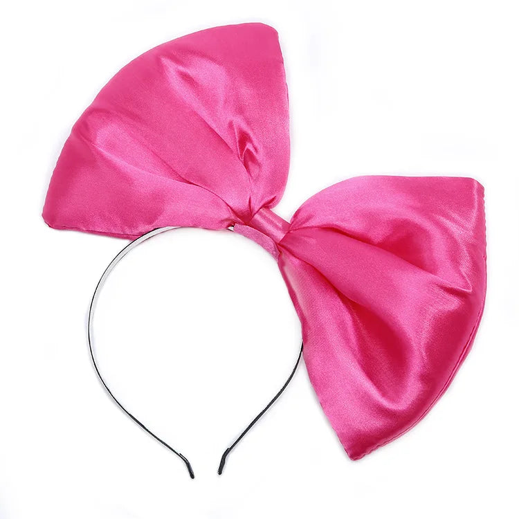 Women Girls  Bridal Big Hair Bow Knot Headband band  Hoop for Birthday Wedding  Cosplay Costume Party  Christmas