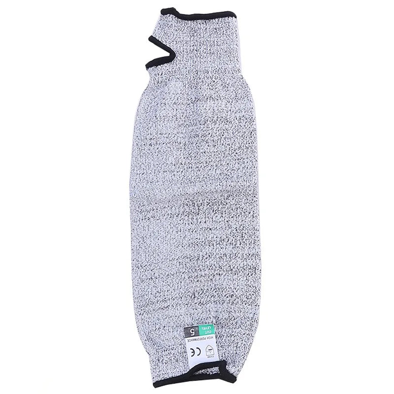 1Pc Level 5 HPPE Cut Resistant Anti-Puncture Work Protection Arm Sleeve Cover Cut-resistant Arm Sleeve ED-shipping