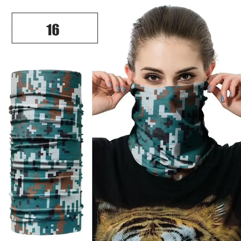 Climbing Hiking Scarf Sport Headwear Men Women Bandanas Motorcycle Turban Hand Band Magic Scarves Outdoor Cycling Headband Mask