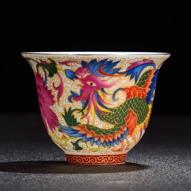Ancient China Porcelain Vintage Aesthetic Cups Teeware Teware A Cup Of Tea Mugs Ceramic Accessories Handmade For Oolong Puer