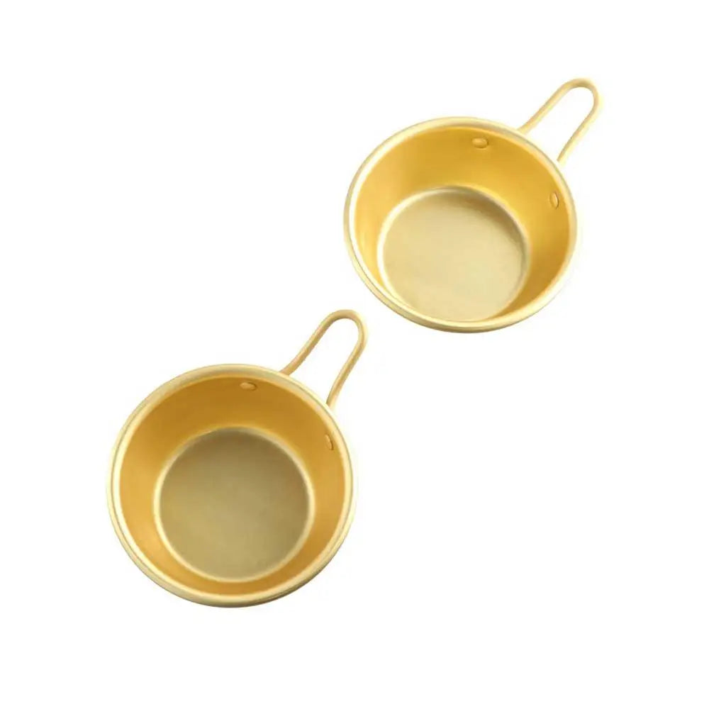 Traditional Ramen Pot Kitchen Korean Dessert Tray Aluminum Ramen Noodles Pot Rice Wine Bowl Bowl Cup Wine Cup