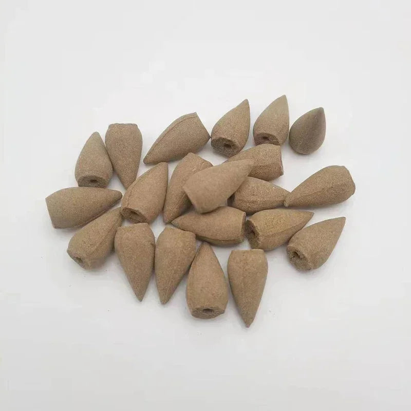Natural Waterfall Incense Cones Reflux Tower Incense for Burner Smoke Backflow Cone Fragrance Jasmine Lavender Aromatherapy