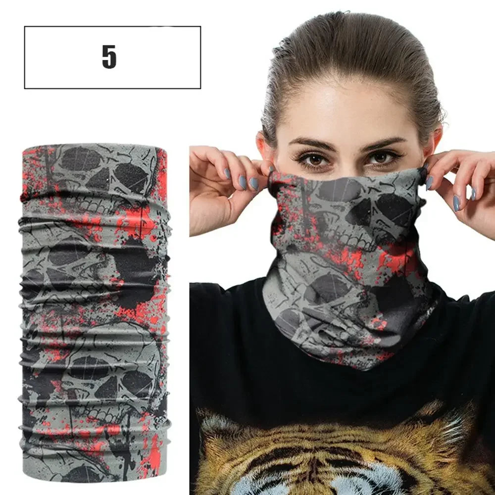 Climbing Hiking Scarf Sport Headwear Men Women Bandanas Motorcycle Turban Hand Band Magic Scarves Outdoor Cycling Headband Mask