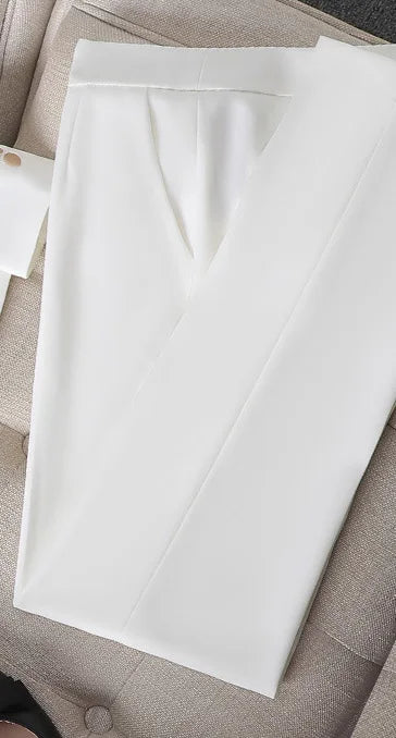 2025 New All Season Ladies Elegant Office Work Wear Blazers Pantsuits Pants Set Formal Styles Women Professional Trousers Sets