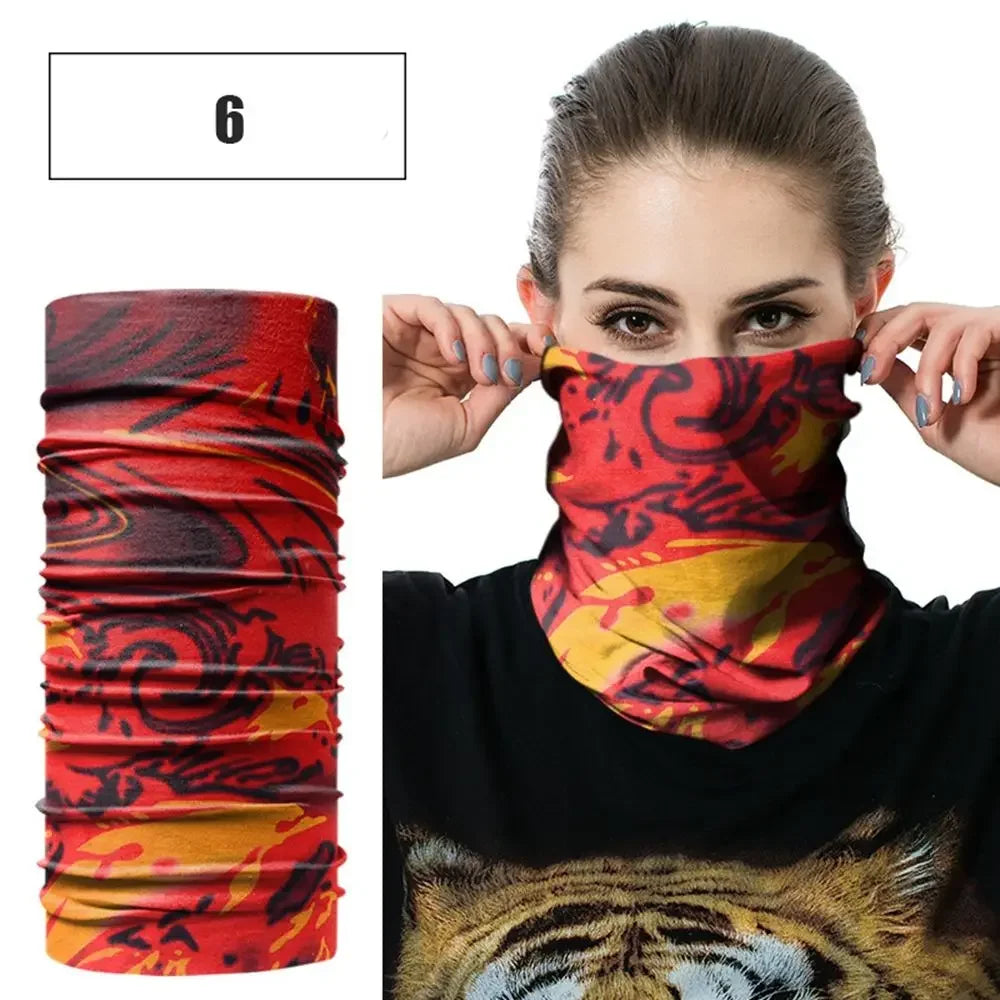 Climbing Hiking Scarf Sport Headwear Men Women Bandanas Motorcycle Turban Hand Band Magic Scarves Outdoor Cycling Headband Mask