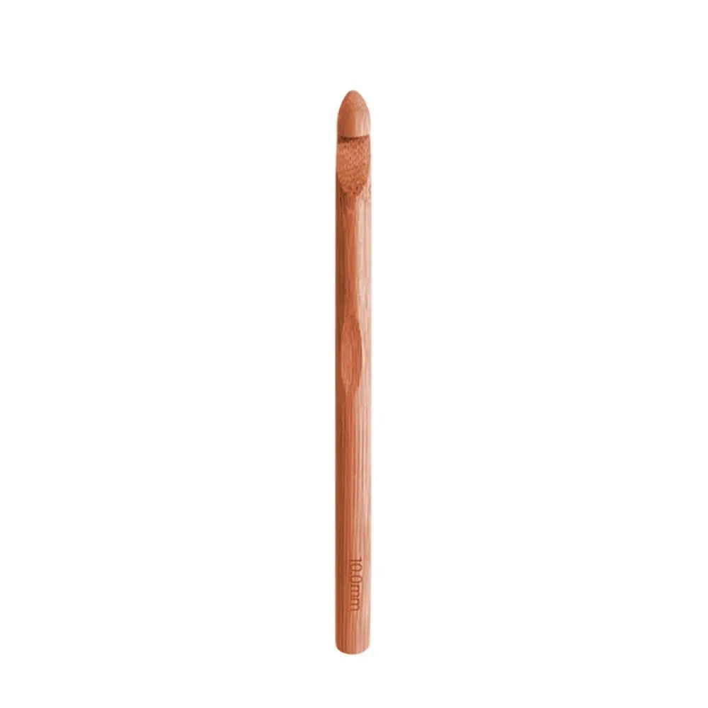 Small Size 3-12mm Bamboo Crochet Set Natural Handmade Knitting Tool For Creative Ornaments Handicrafts DIY Knitting Accessory