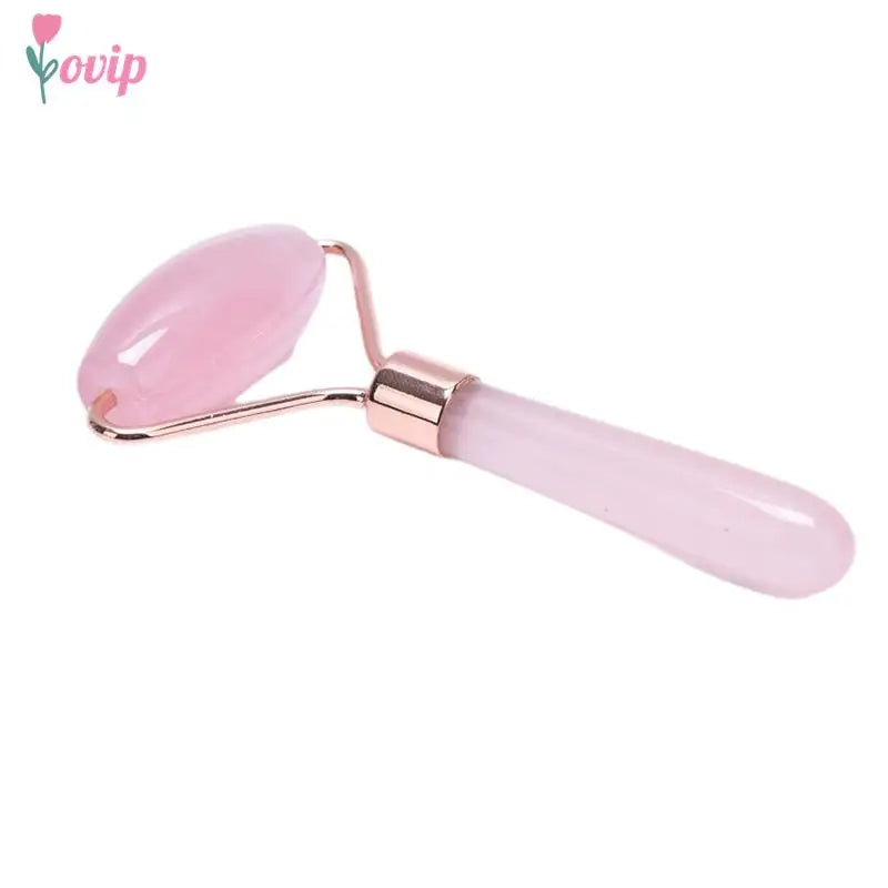 1 Pcs Portable Pratical Facial Massage Roller Natural Jade Anti Wrinkle Face Slimming Shaper Body Foot Relaxation Beauty Tool