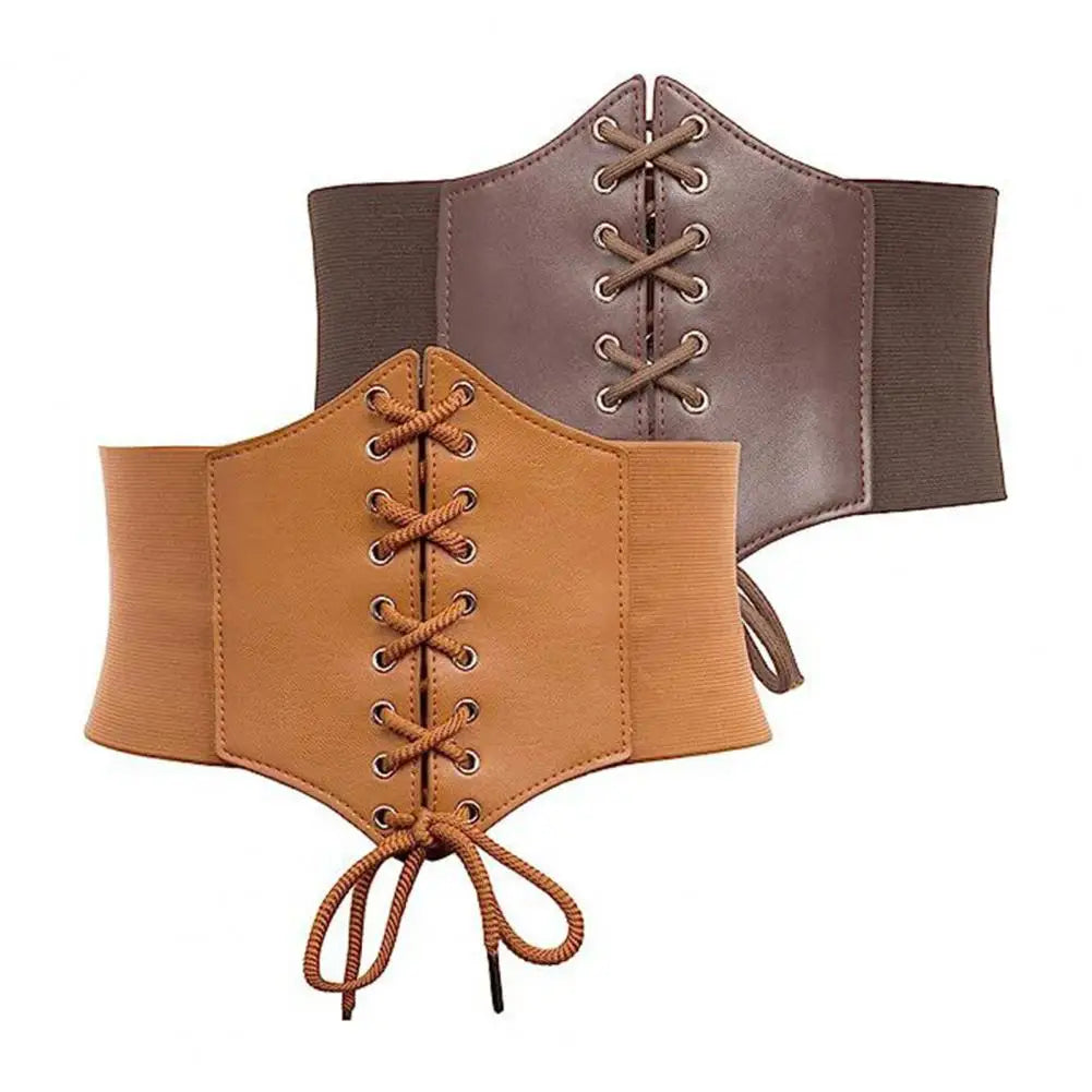 Medieval Wide Leather Armor Belt Steampunk Waist Costume Accessory Women Men Viking Knight Antique Waistband For Cosplay