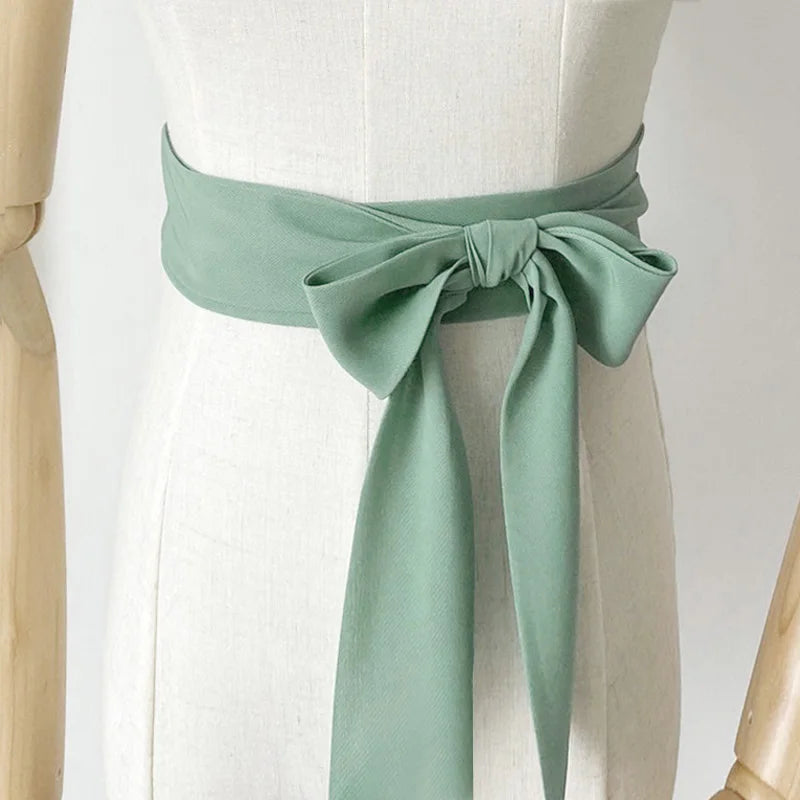 Traditional Chinese Girdle Hanfu Belt 200cm Summer Chiffon Belt Hanfu Waistband Dress Lace Up Long Ribbon Dress Sash Straps