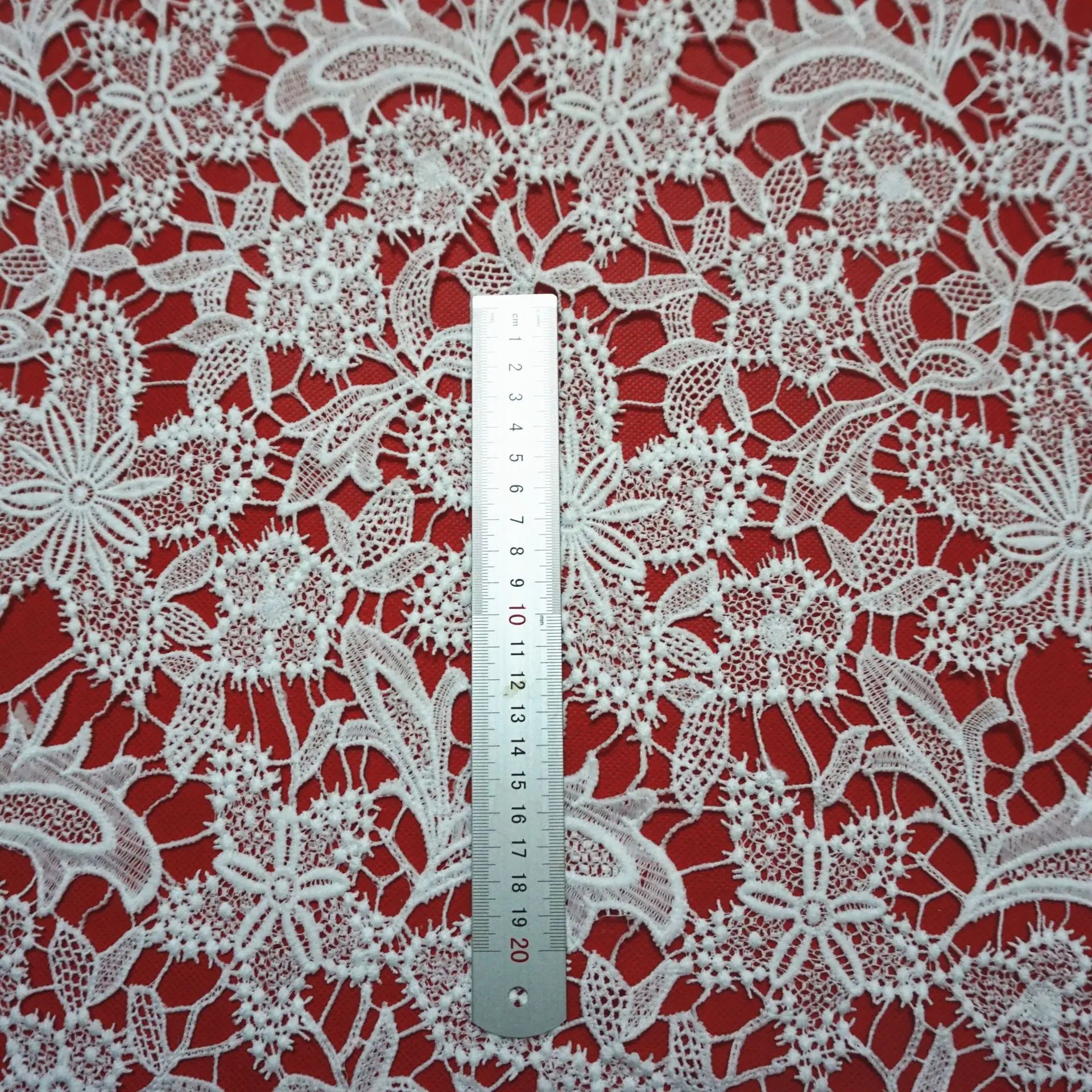 Hollow Embroidery Cloth, Flower Lace, Pastoral Embroidery DIY Handmade Dress DIY Apparel Sewing Supplies