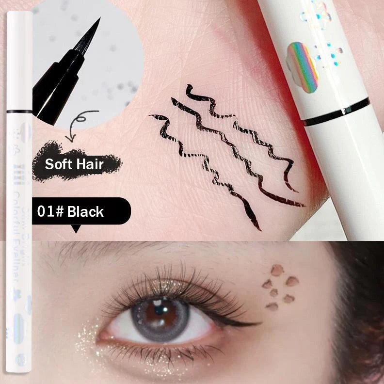 Eyeliner Lying Silkworm Pencil Undercover Draw Down To Non-Smudge Fine Natural Long-lasting Waterproof Eyes Liner Beauty Makeup