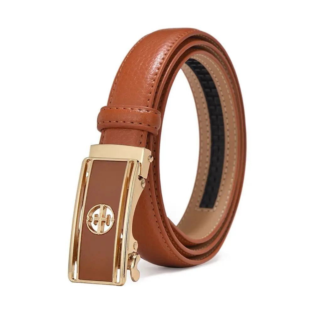 Women Belt Luxury Famous Designer Brand Real Genuine Leather Strap Automatic Buckle Belts Waistband