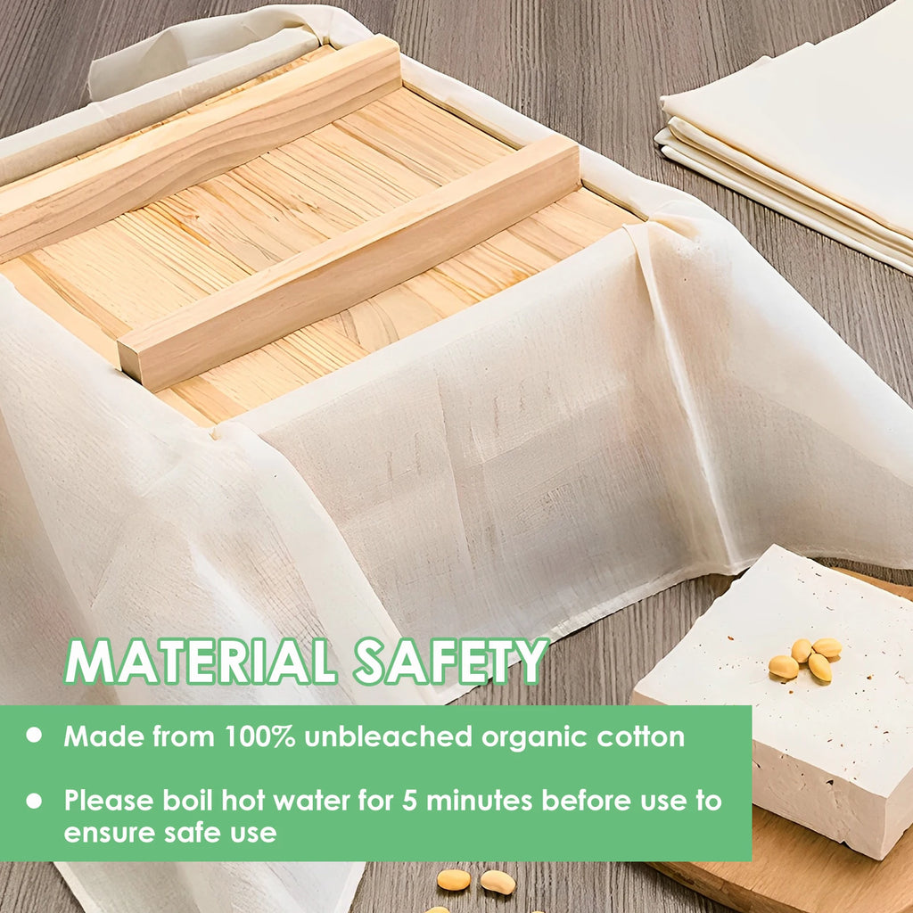 12Pcs Cheese Cloths Natural Unbleached Cotton Cheesecloth 20 Inch Square Cheese Cloths Reusable Organic Cheesecloth Cotton Cloth