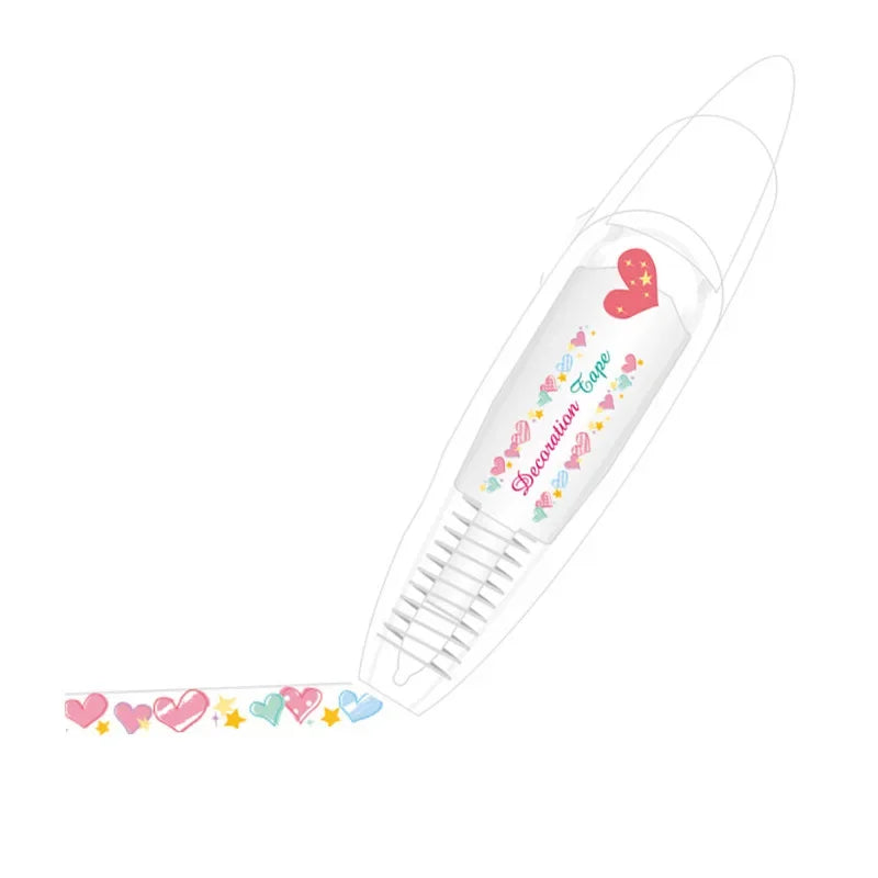 1pc Cartoon Kawaii Correction Tape for Children Students Staff Press Type Correction Tape Paper Stationery DIY