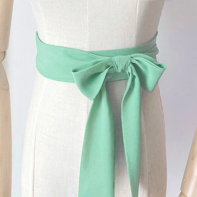 Traditional Chinese Girdle Hanfu Belt 200cm Summer Chiffon Belt Hanfu Waistband Dress Lace Up Long Ribbon Dress Sash Straps