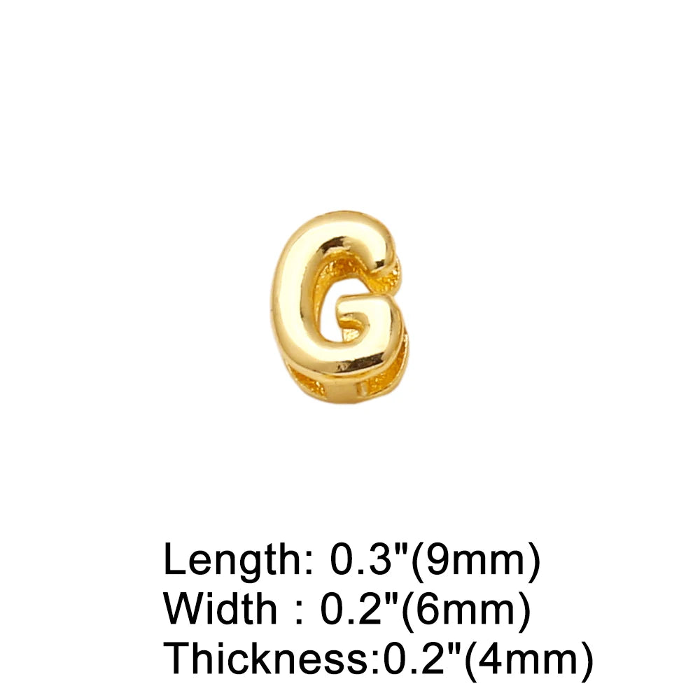 FLOLA Minimalist 26 Letters DIY Necklaces for Women Gold Plated Chain Custom Name Necklace Simple Jewelry Gifts nkev10