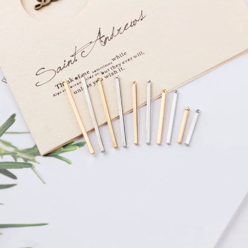 1pcs Copper Minimalist Ear Hanging Ear Stick Single Pendant Tassel Diy Earring Material Handmade Earring Jewelry Accessories