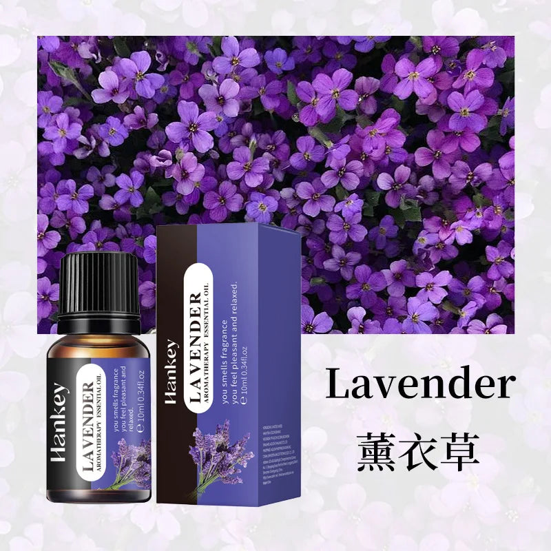 Multiple Aroma Aromatherapy Essential Oils Candles Making Diffuser Pure Nature Oil Water Soluble Humidifier Natural Flower Aroma