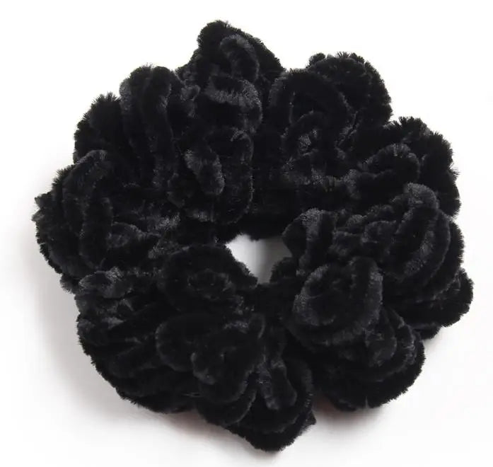 Muslim Headwear New Flexible Rubber Band  Large Hair Bow Hair Tie Ring Hijab  Headwear Turban Headband Muslim Hijab