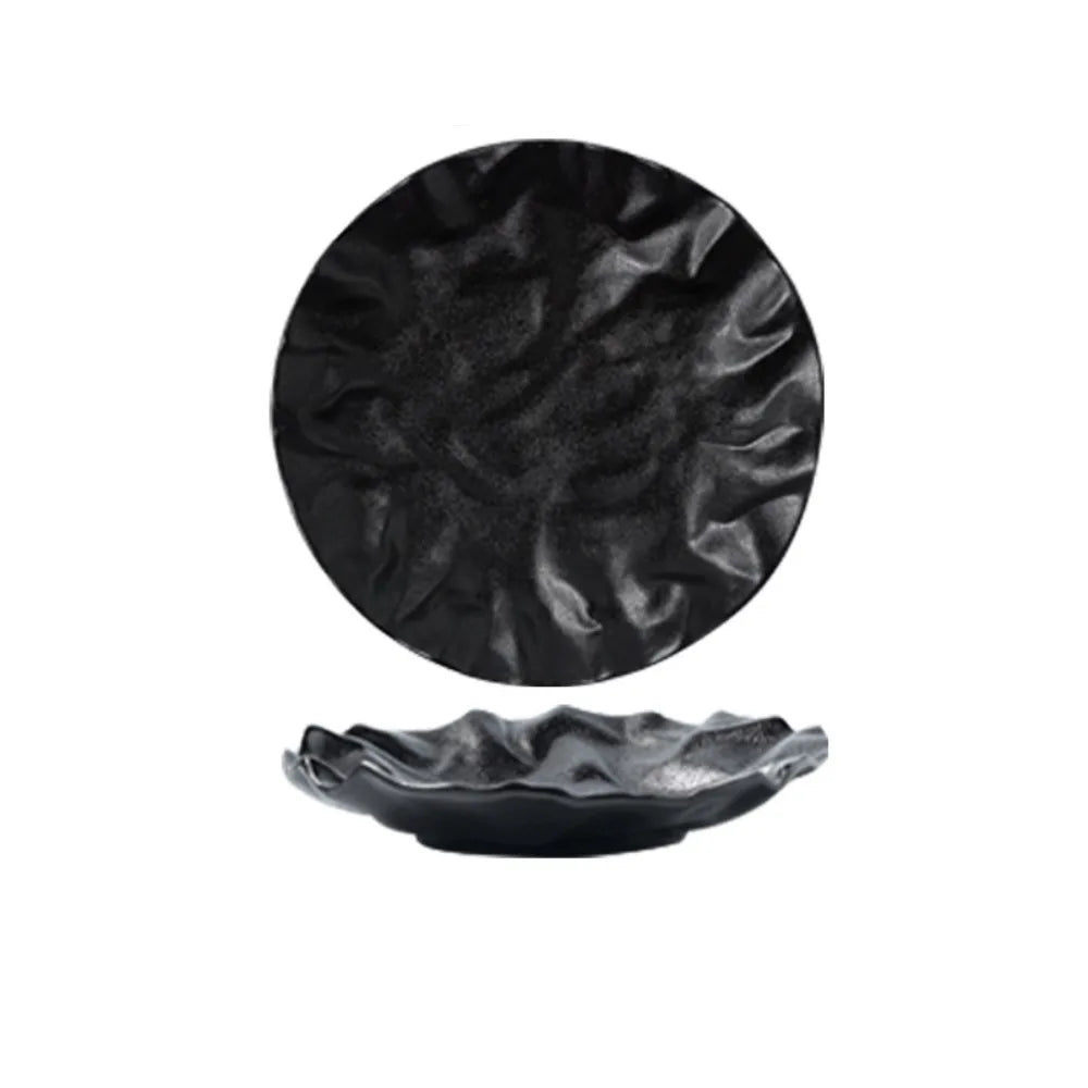 Tableware Ceramic Western Cuisine Plate Creative Multi-Function Storage Dish Reusable Dessert Tray Commercial