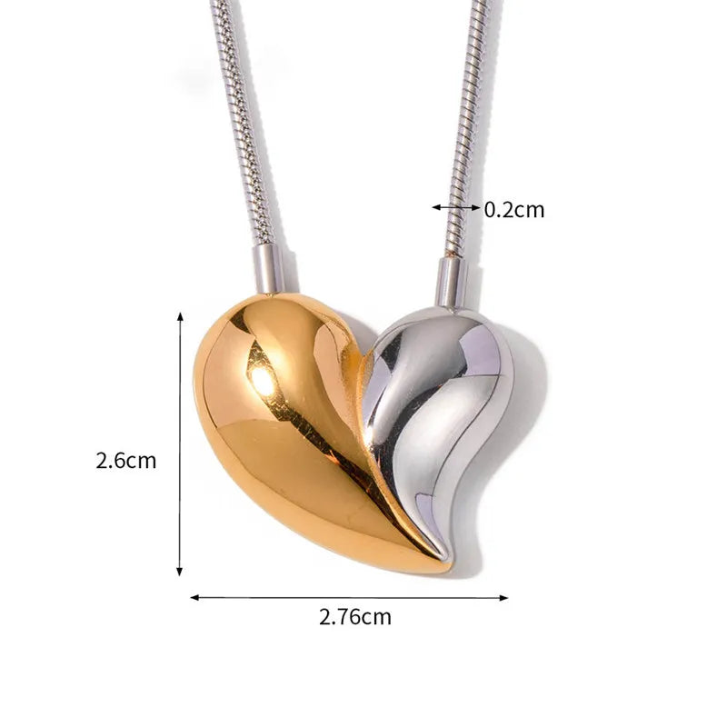 Square Natural Shell Pendant Necklace For Women Gold Color Stainless Steel O Chain Women Neck Choker Fashion Jewelry