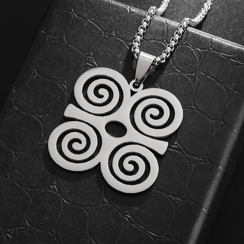 Stainless Steel Christian Eucharist Halo Grape Juice Cross Necklace Men Women Catholic Holy Spirit Church Jewelry