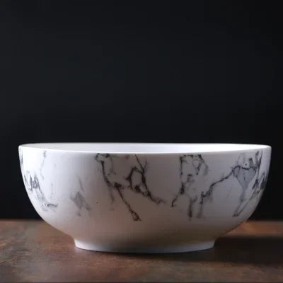 Ceramics Tableware Nordic Marbling Multiple Size Round Oval Plate Bowl Dish Pot Spoon Household Kitchen Supplies Dinnerware