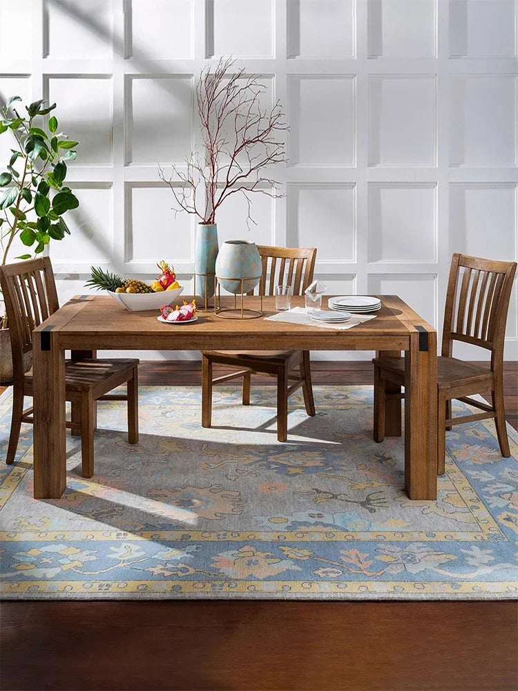 Foldable Living Room Carpet Persian Luxury Retro Decorative Carpets Soft Non-Slip Bedroom Rug Machine Washable Cloakroom Rugs 카펫