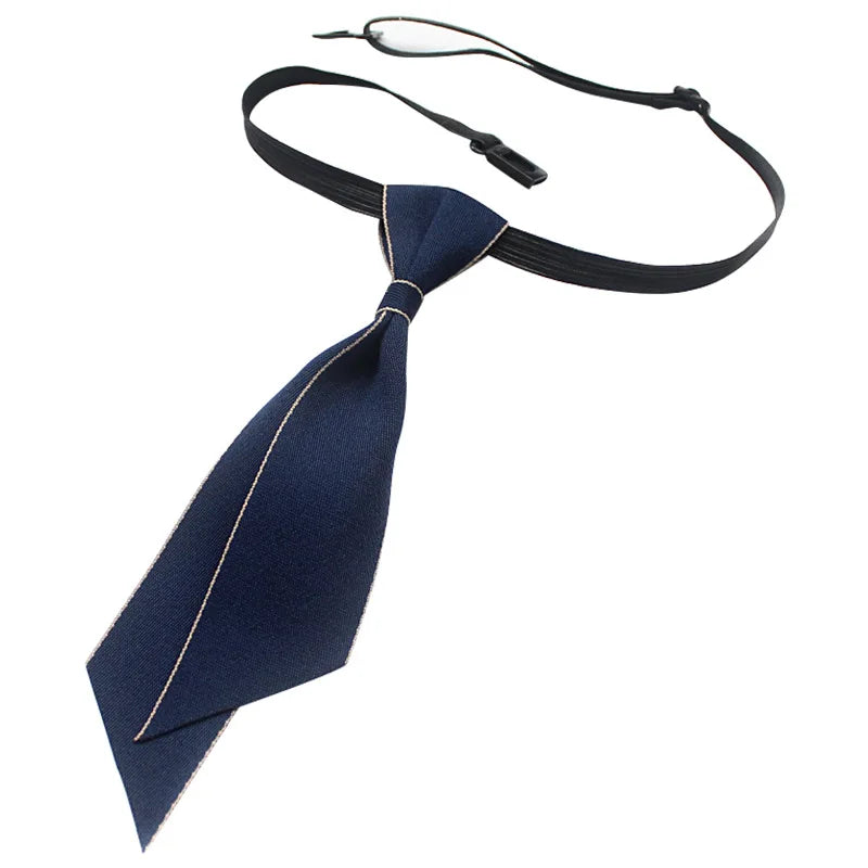 Simple Slim Neck Tie Bowtie Men's Women's Business Dress College Style Shirt Bow Collar Flower for Womens Children Accessories