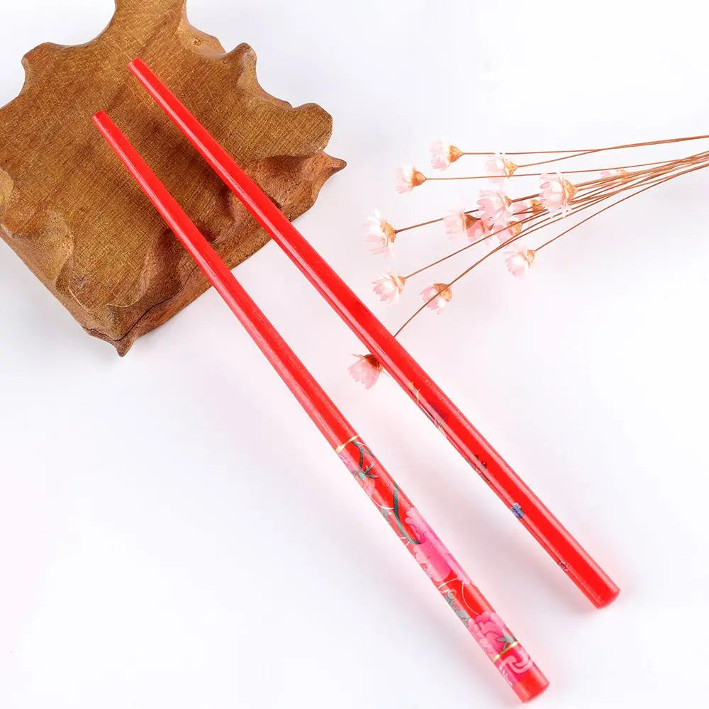 Retro Style Colorful  Styling Tools Hair Care Natural wood  Chopstick  Hair Accessories Hairpin Hair Stick
