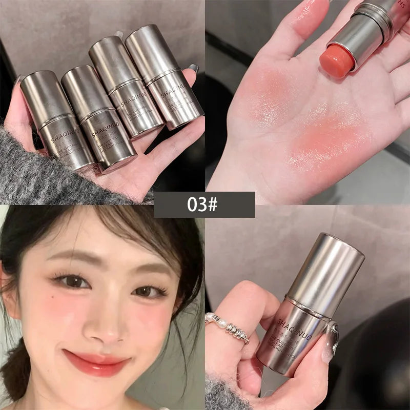 Wet and Shimmer Highlighter Stick natural pearlescent Glitter Durable Contour palette Face Body Brighten Cosmetics Makeup