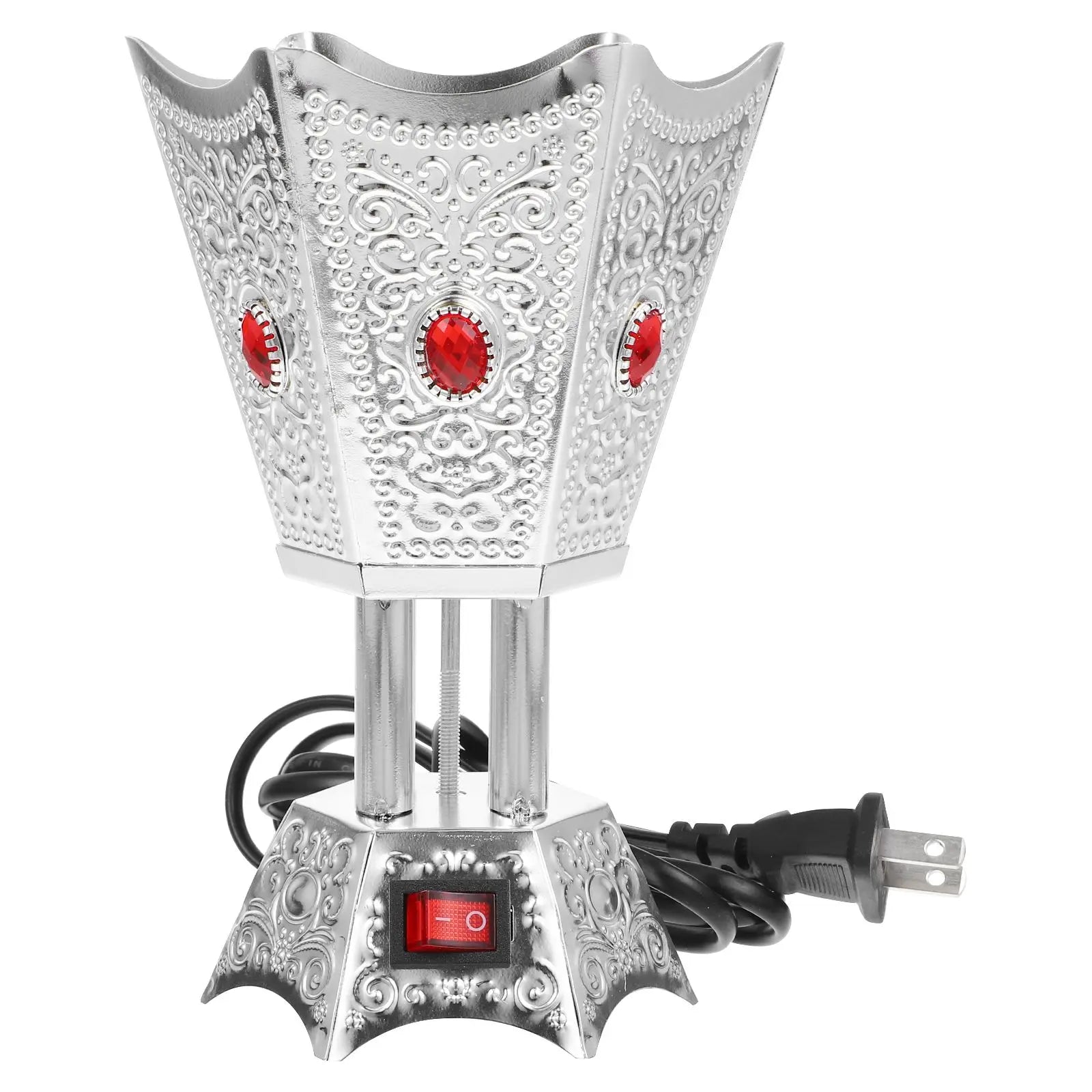 Electric Incense Burner Resin Burners Bakhoor Plug Charcoal Vintage Bright Decorative Effect Relaxing Resting Time