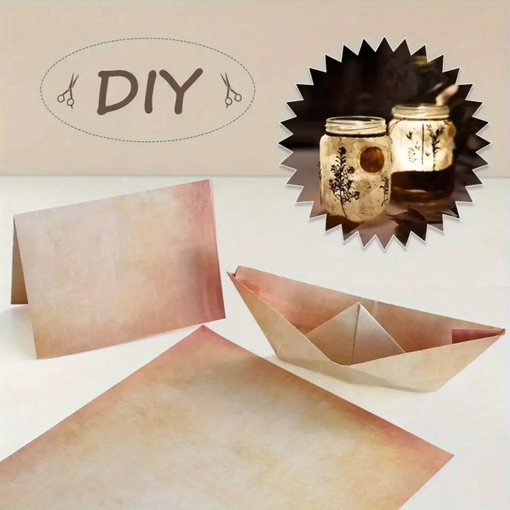 20 Sheets Vintage Parchment Paper - Antique Style Stationery For Inkjet & Laser Printers, Handwriting