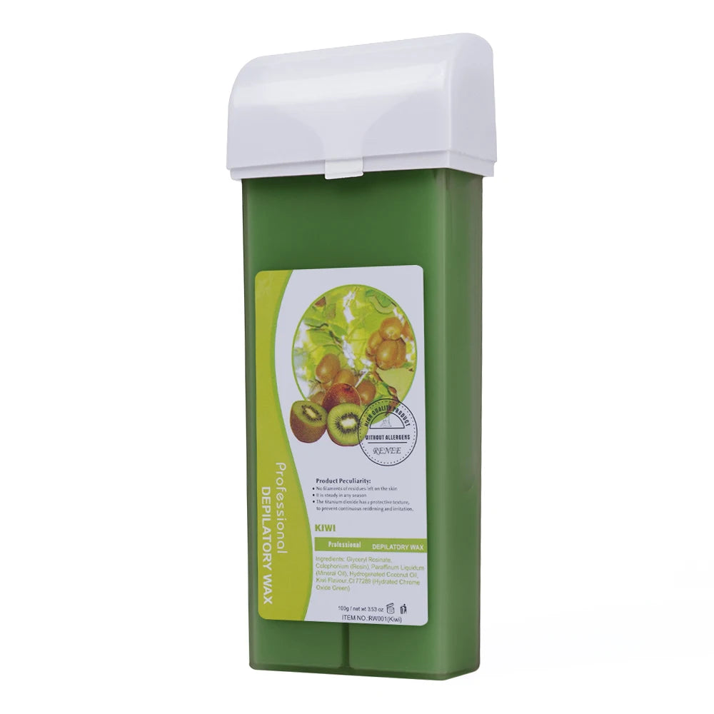 100g Hair Removal Wax Cartridge Honey Hot Depilatory Transparent Wax Cream Natural Body Hair Remover Heating Roller Wax