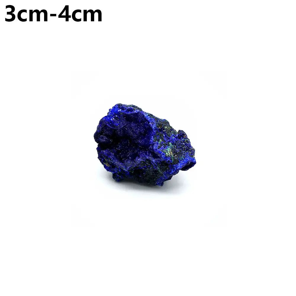 DIY Accessory Raw Gemstone Reiki Quartz Crystal Mineral Specimen Healing Stone Malachite Geode Natural Azurite Ore