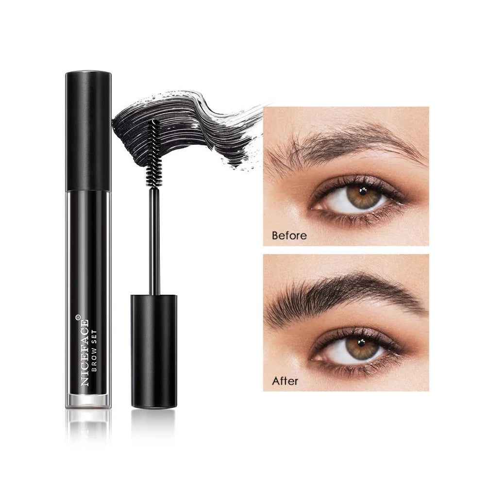 Brown Transparent Eyebrow Gel Wax Brow Soap 4 Color Tint Eyebrow Enhancer Natural Makeup Soap Brow Sculpt Lift Make-up for Women