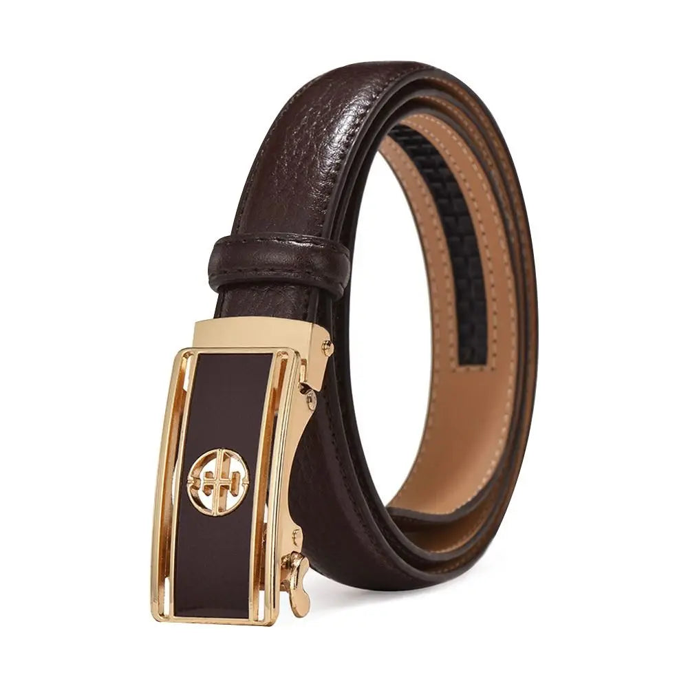 Women Belt Luxury Famous Designer Brand Real Genuine Leather Strap Automatic Buckle Belts Waistband
