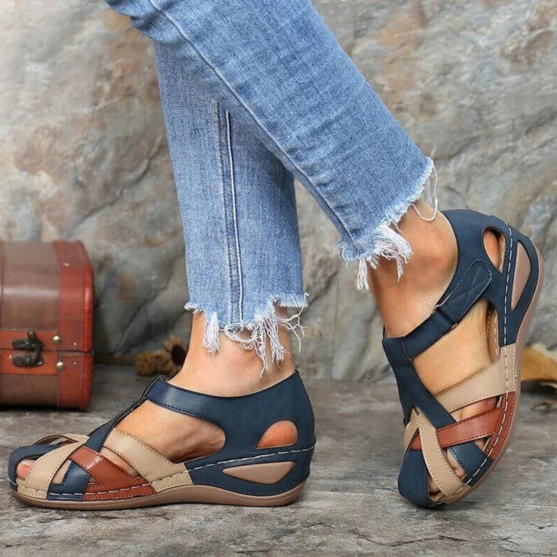 Summer Sandals Women Shoes Outdoor Walking Shoes Non-Slip Sandals Ladies Wedge Sandals Woman Casual Sandal Women Footwear Female