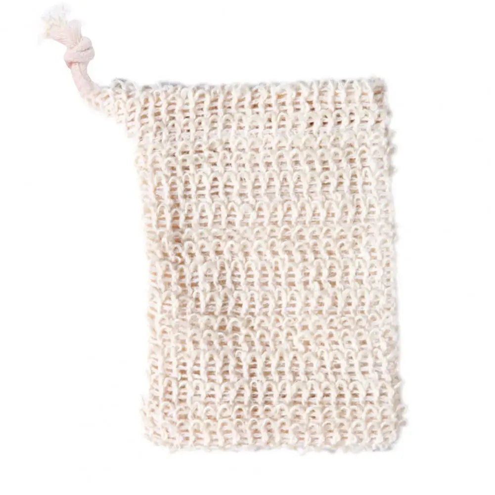 1-20pcs Natural Sisal Soap Bags Shower Bath Exfoliating Soap Saver Pouch Holder for Bath & Shower Use Soap Packaging Mesh Bags ﻿