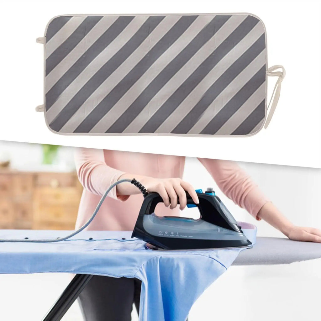 Hanging Ironing Board Foldable Door Steam Blanket Steamer Board for Clothes over The Door Steamer Pad for Dorm Travel Household