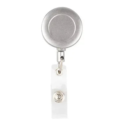 Aluminum Alloy Card Holder Retractable Badge Reel Lanyard Employee Staff Name ID Card Card Holder Business Supplies