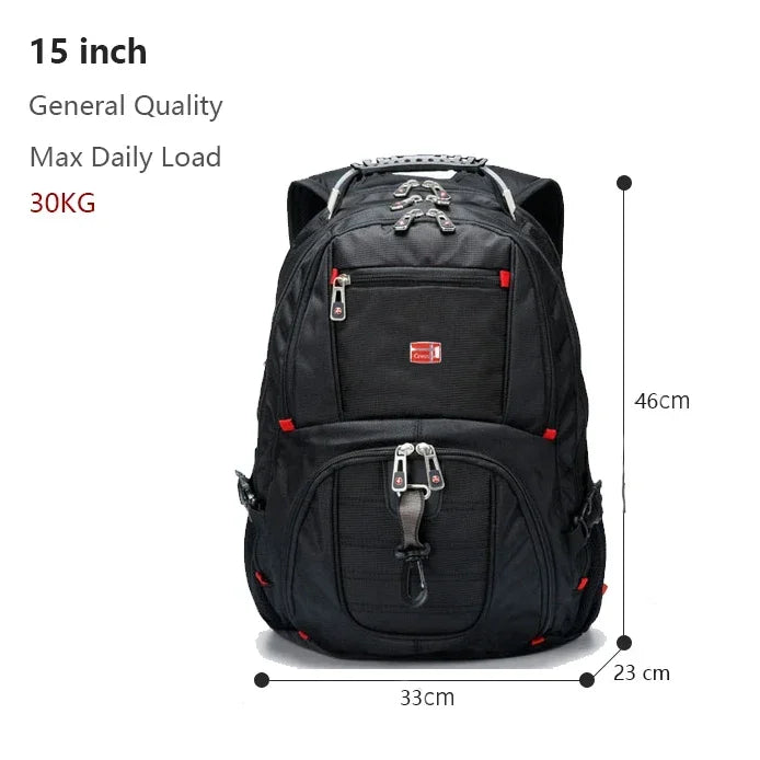 Multifunctional bags Durable 17 Inch Laptop Backpack, Travel Bag,College Bookbag,USB Charging Port,Water Resistant