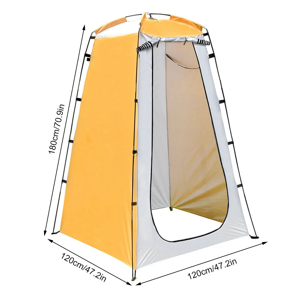 Portable Outdoor Tent Privacy Camping Shower Toilet Changing Room Waterproof UV Protection Beach Folding Bathing Pop Up Tent