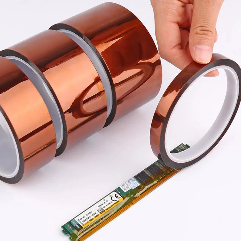 30M/Roll High Temperature Thermal Insulation Tape Used to Protect CPU and 3D Printer Work Surface PCB Circuit Board