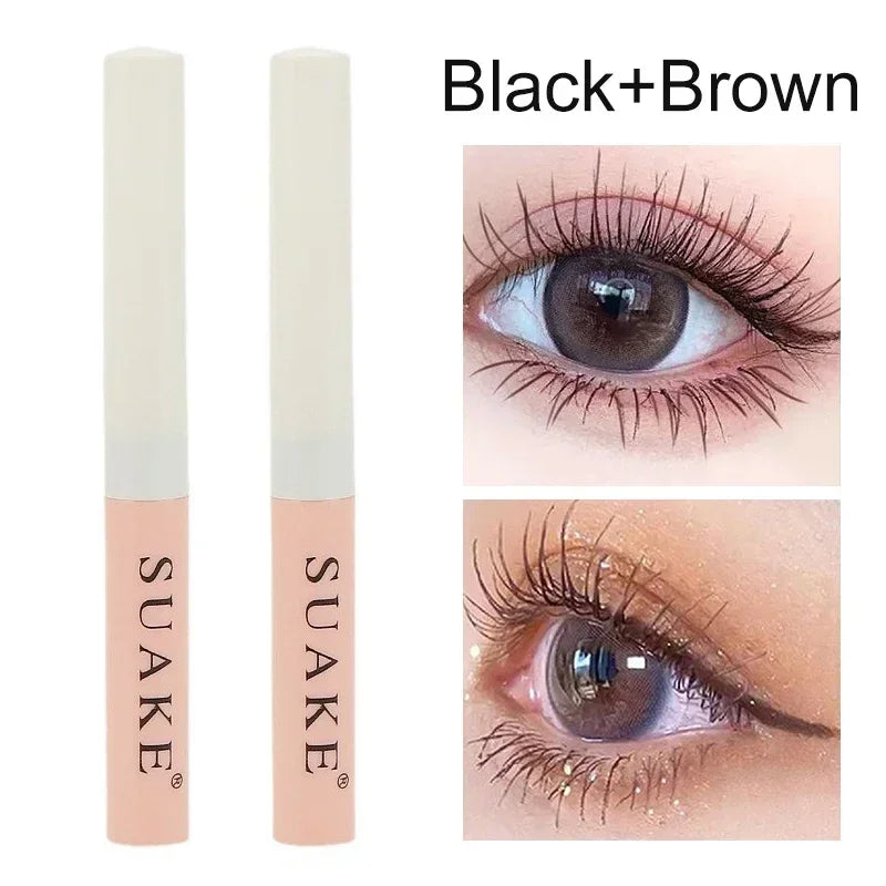 Black Brown Mascara 3D Lengthens Eyelashes Extra Volume Waterproof Natural Lashes Female Makeup Korean Cosmetics