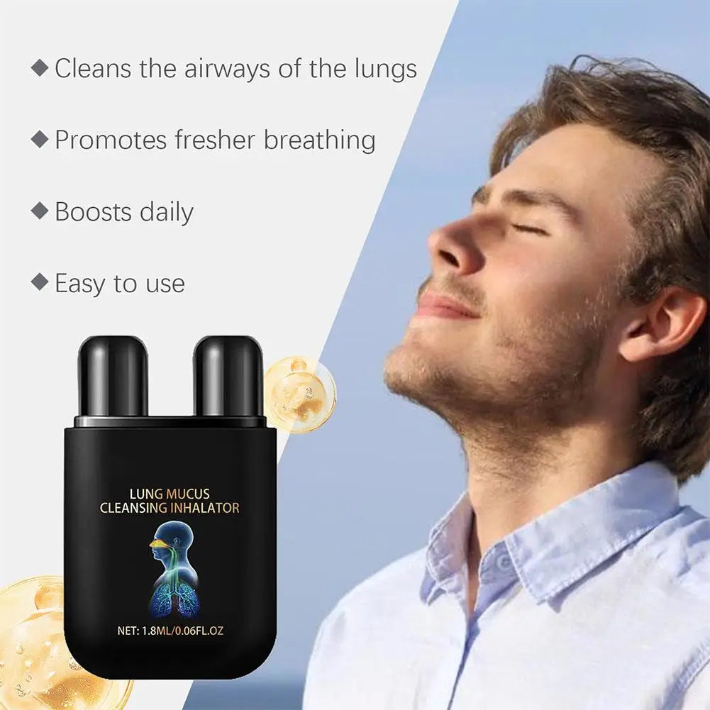 Lung Care Inhaler Nasal Inhaler Liver Cleansing Herbal Repair Nasal Box Quick Natural Long Lasting Nasal Inhalers Stick Smoking