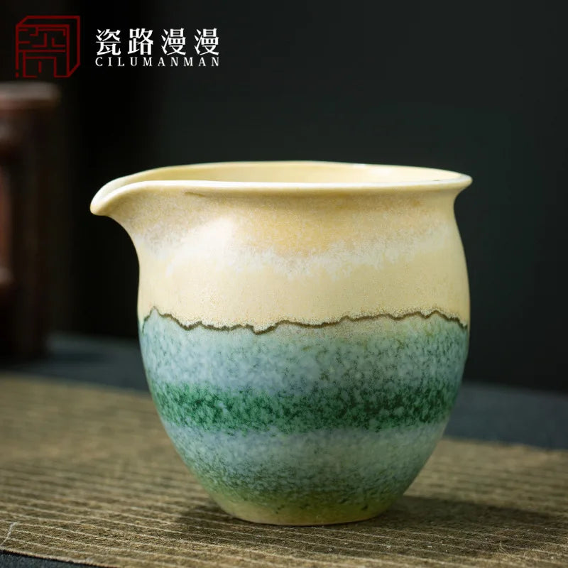 Clear Water Firewood Dragon Egg Teapot Kung Fu Tea Set Ball Hole Filter Teapot Household Ceramics Teapot Teacup Tea Infuser