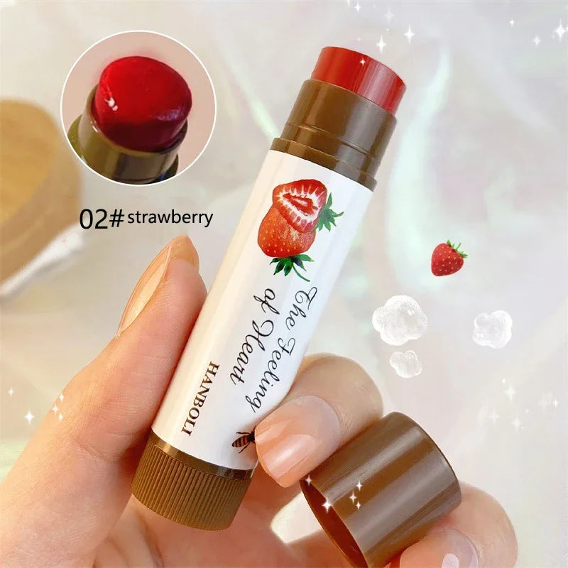 Lasting Moisturizing Colorful Lipbalm Nourishes Lip Reduces Liplines Anti Dry Crack Lipsticks Natural Female Lips Care Lipgloss