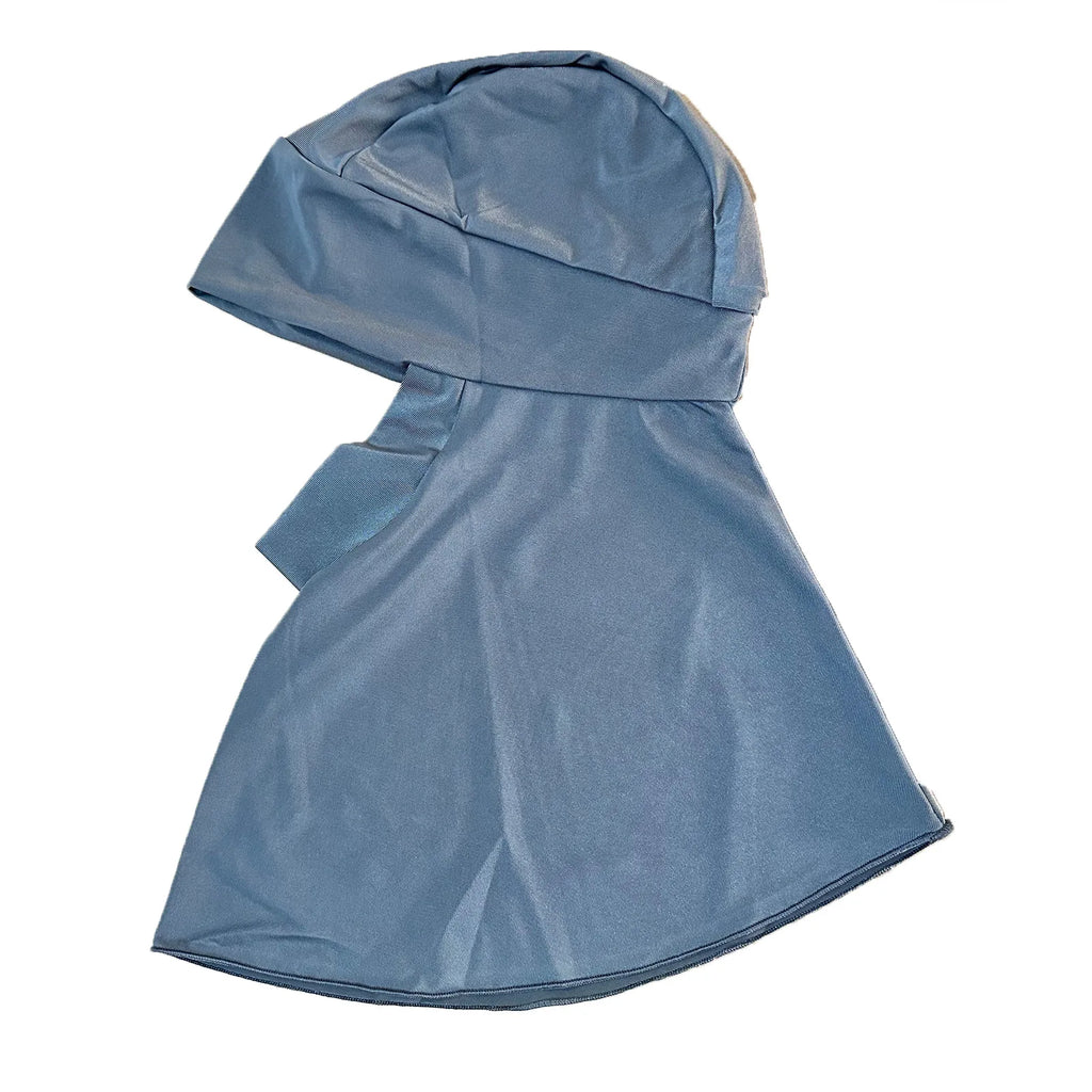 Muslim Women's Headscarf Hat Cap with Hood Middle East Style Swimwear Hui People Cultural Accessory for Ladies