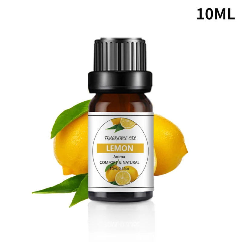 Multiple Aroma Aromatherapy Essential Oils Candles Making Diffuser Pure Nature Oil Water Soluble Humidifier Natural Flower Aroma